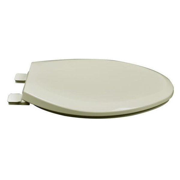 Plumbing Technologies Plumbing Technologies 2F1E8-01 Slow Close Premium Plastic Elongated Toilet Seat; Bone 2F1E8-01